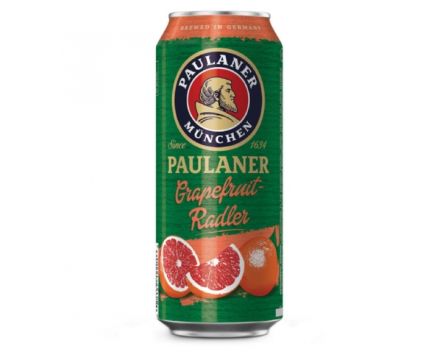 Бира Paulaner Grapefruit Radler 2.5% Кен 500 мл