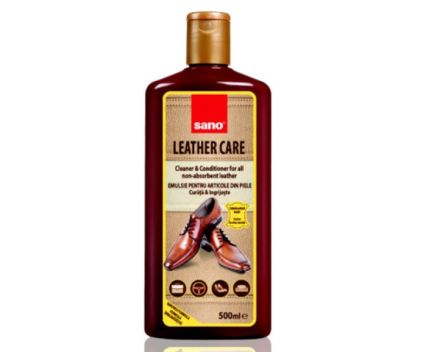 Почистващ Препарат Sano Leather Care за Кожени Изделия 500 мл