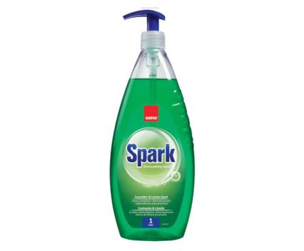 Препарат за миене на съдове Sano Spark Краставица 1 л