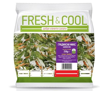 Салата Fresh&Cool Градински Микс 250 г