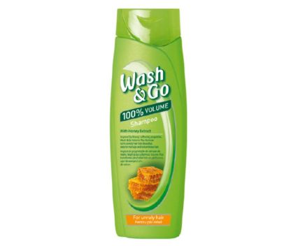 Шампоан Wash & Go за Обем с Мед 200 мл