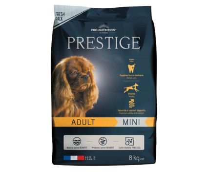 Суха Кучешка Храна Prestige Adult Mini за Пораснали Кучета Дребни Породи 8 кг