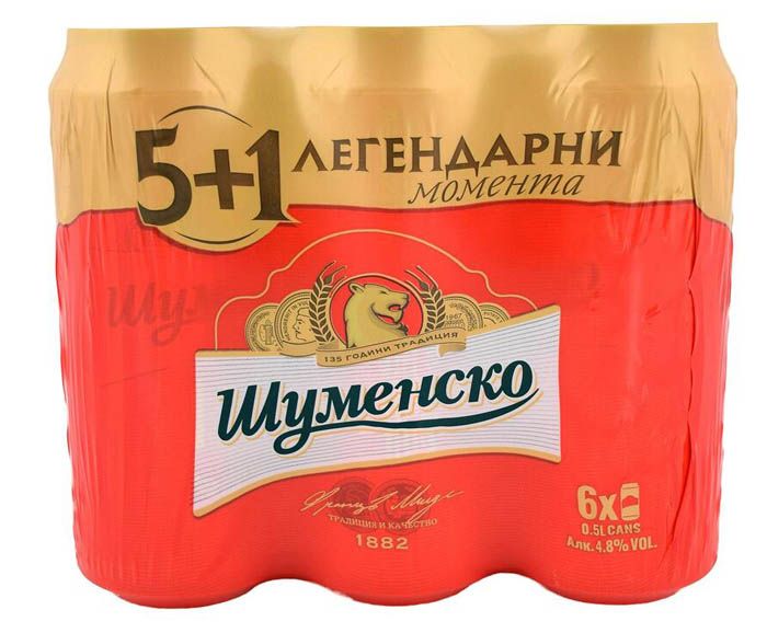 Бира Шуменско Кен 6 бр х 500 мл