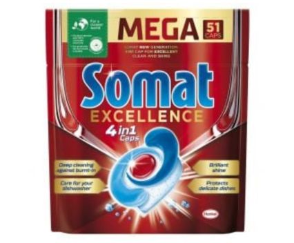Таблетки за Съдомиялна Somat Excellence 54 бр