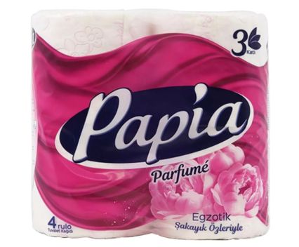 Тоалетна Хартия Papia Exotic 3 пл. 4 бр