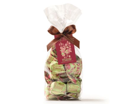 Трюфели с Шамфъстък и Малина Pistacchio e Lampone La Perla 200 г