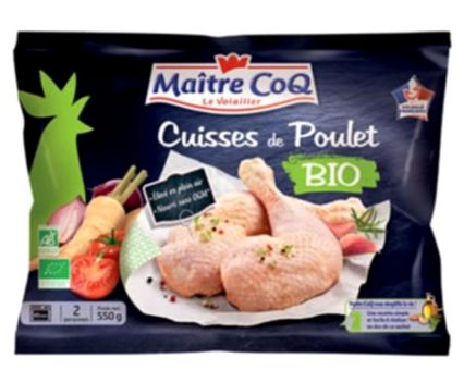 Замразени Био Пилешки Бутчета Maitre CoQ 550 г