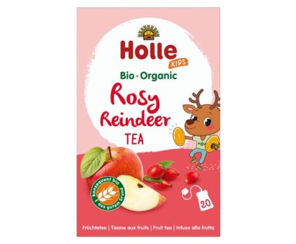 Био Чай за Деца Holle Ябълка и Шипка 20 бр 44 г