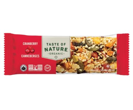 Био Веган Десерт с Червена Боровинка Без Глутен Taste of Nature 40 г
