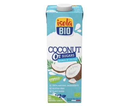Био Напитка Кокос с Калций Isola Bio Без Глутен, Без Лактоза 1 л