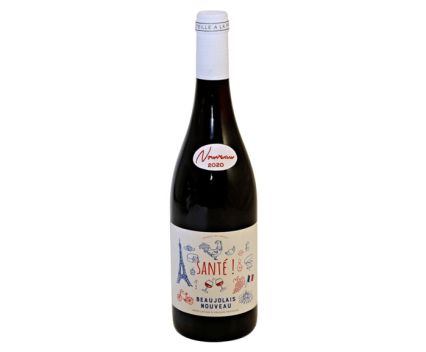 Червено Вино Beaujolais Nouveau Sante 750 мл