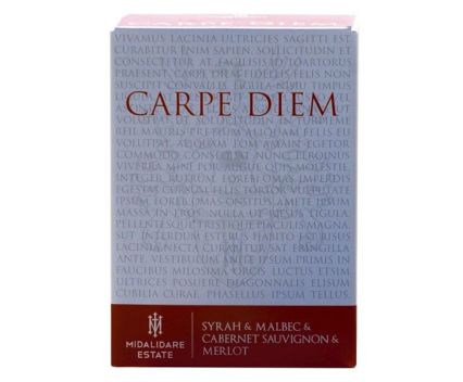 Червено Вино Каберне, Мерло, Малбек и Сира Carpe Diem Midalidare 3 л