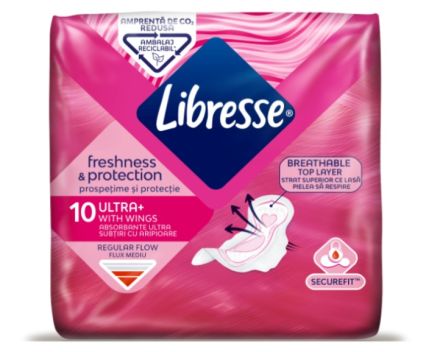 Дамски Превръзки Libresse Ultra Normal 10 бр