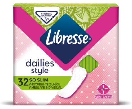Ежедневни Дамски Превръзки Libresse So Slim 32 бр
