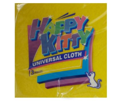 Универсална Кърпа Happy Kitty 34/36 см 3 бр