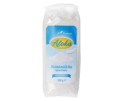 Бели Хималйски Кристали Aloka Фино Смлени Плик 500 г