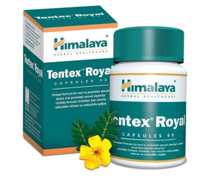 Тентекс Роял Himalaya Нехормонален Сексуален Стимулант за Мъже 60 бр