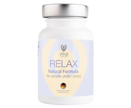 Хранителна Добавка Без Глутен и Без Лактоза Relax Vital Concept 60 бр