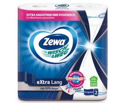 Кухненско Руло Zewa Wisch & Weg Extra Lang Original 2 пл. 2 бр