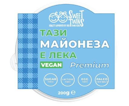 Лека Веган Майонеза Без Захар и Без Лактоза Sweet Twins Premium 200 г