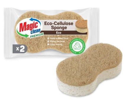 Универсална Домакинска Целулозна Гъба Magic Clean Premium Eco 2 бр