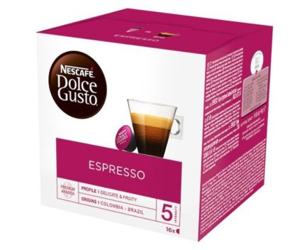 Кафе Капсули Nescafe Dolce Gusto Espresso '5  16 бр