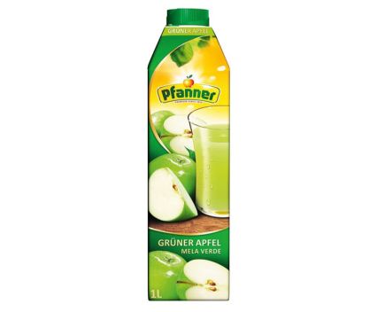 Сок Pfanner Зелена Ябълка 40% 1 л