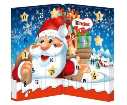 Коледен Календар Kinder Advent 127 г