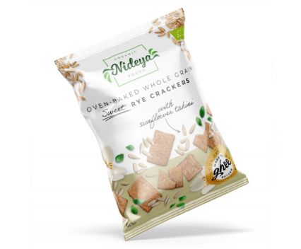 Био Сладки Крекери Nideya Organic Слънчогледов Тахан 60 г
