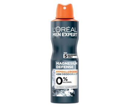 Део Спрей L'Oreal Men Expert Magnesium Defense 150 мл