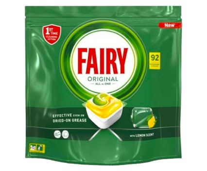 Таблетки за Съдомиялна Fairy Original All in One Lemon 92 бр