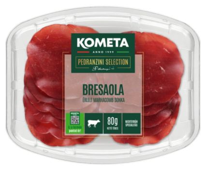 Телешка Брезаола Без Глутен и Без Лактоза Kometa Pedranzini Selection Слайс 80 г