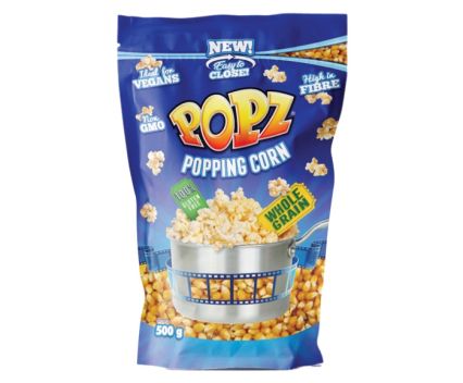Царевица за Пуканки Без Глутен Popz 500 г