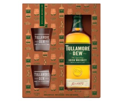 Уиски Tullamore Dew 700 мл + 2 Чаши