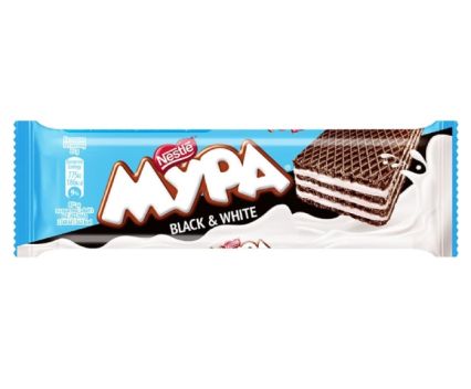 Вафла Мура Black & White 30 г