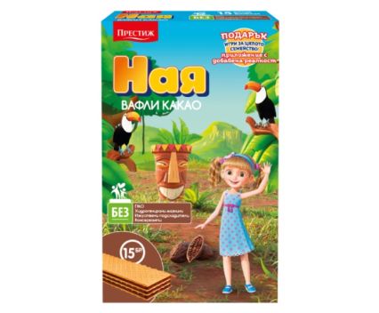 Вафла Ная Какао 15 бр 321 г