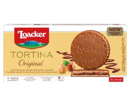 Вафли Loacker Tortina 126 г