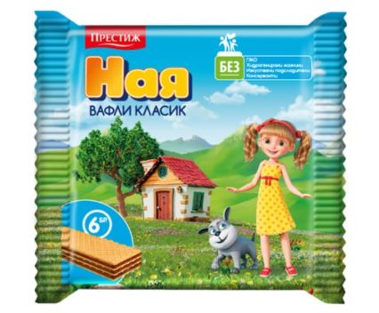 Вафли Ная Класик 6 бр 140 г