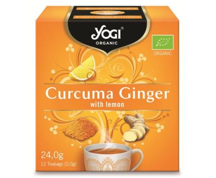 Био Чай Yogi Organic Куркума и Джинджифил 12 бр х 2 г