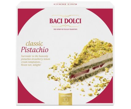 Замразена Торта Baci Dolci Pistachio с Ягоди 1 кг