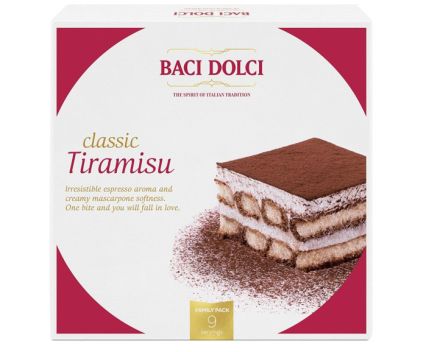 Замразена Торта Tiramisu Класик 1 кг