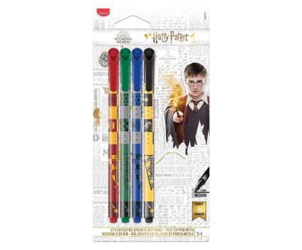 Тънкописци Maped Harry Potter 4 Цвята 0.8 мм