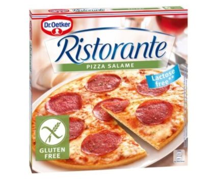 Пица със Салам Без Глутен и Без Лактоза Dr. Oetker Ristorante 315 г
