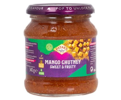 Веган Манго Чътни Без Глутен Patak's 340 г