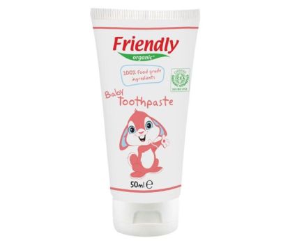 Органична Бебешка Паста за Зъби Friendly Organic 50 мл