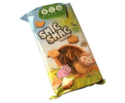 Био Детски Бисквити Натурални Eco Biscuits Smic Smac 150 г