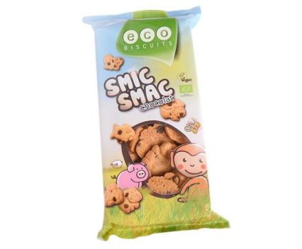 Био Детски Бисквити с Шоколад Eco Biscuits Smic Smac 150 г