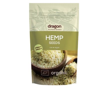 Био Веган Конопено Семе Белено Dragon Superfoods 100 г