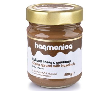 Био Какаов Крем с Лешници Harmonica 200 г