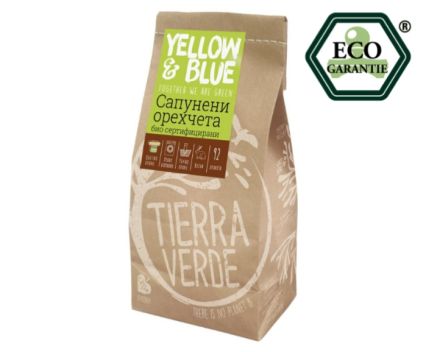 Био Сертифицирани Сапунени Орехчета за Пране Tierra Verde 92 пр 500 г